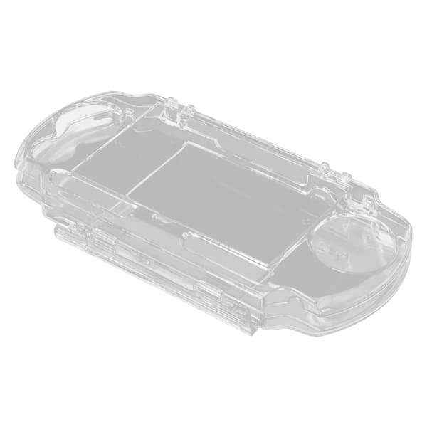 Universal Protective Case Stylish Non-slip Shockproof Transparent Protective Shell with Film Bracket for PSP