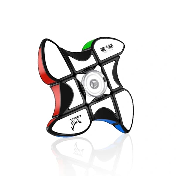 [ECube] QiYi 1x3x3 Finger Hand Spinner S Vindmølle Opdateret Magic Cube Speed Cubes Pædagogisk Puslespil Legetøj til Børn