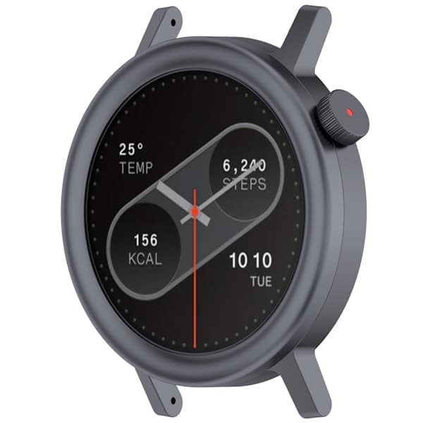 CMF Watch Pro 2 Metal Frame + Tempered Glass Screen Protector Set Silver - Protect your smartwatch with style and precision Grey Grey Grey
