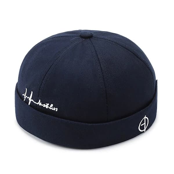Bomullslue NAVYBLÅ NAVYBLÅ NAVY BLUE