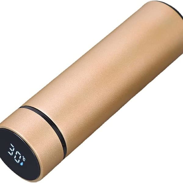 Smart sportsflaske med temperaturdisplay