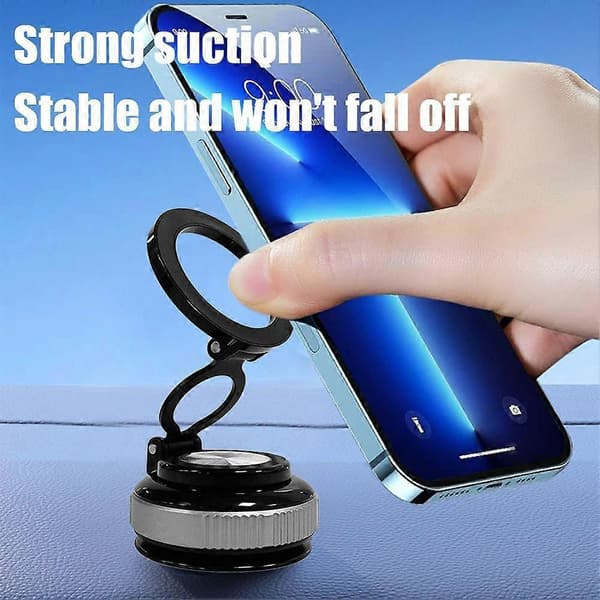 Magnetic Suction Cup Phone Holder Vacuum Adsorption Bracket Navigation