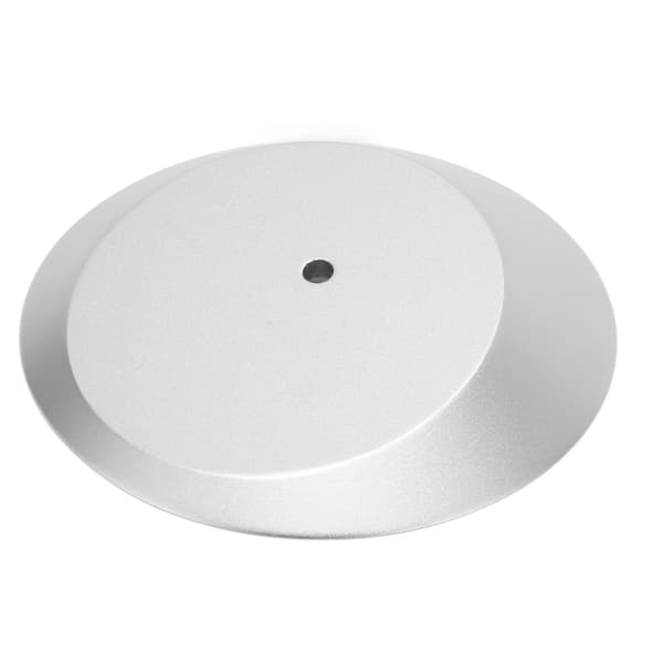 Speaker Base Mount Prevents Slipping Tilted Metal Desk Wireless Speaker Riser for Sonos Era 100 Silver