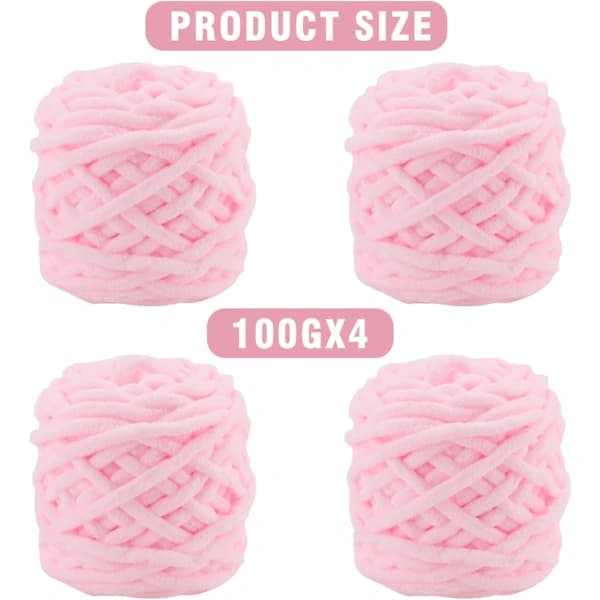 1x 100g Knitting Yarn Crochet Yarn Soft Thick [CO]