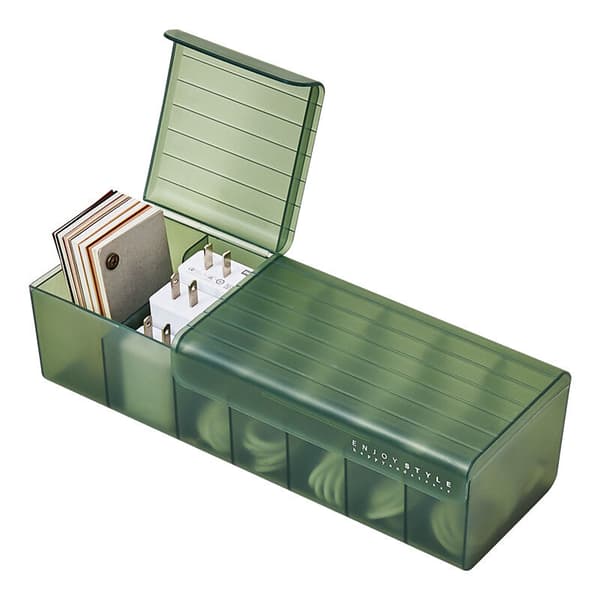 Desktop Charging Cable Storage Box Charger Charging Cable Independent Power Cable Storage Box Finishing
