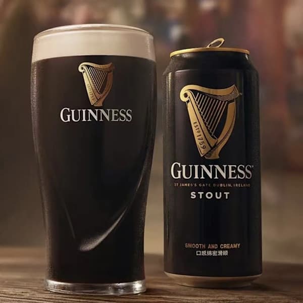 Guinness Pintglas Hantverksölmugg Transparent Hemmabar Högkvalitativ Präglad Mugg 470ml