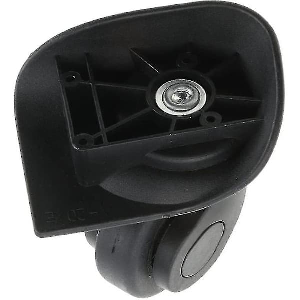 2 pcs A20 Suitcase Silent Wheels Replacement Rollers Compatible with Trolley Black - Easy Installation -ES