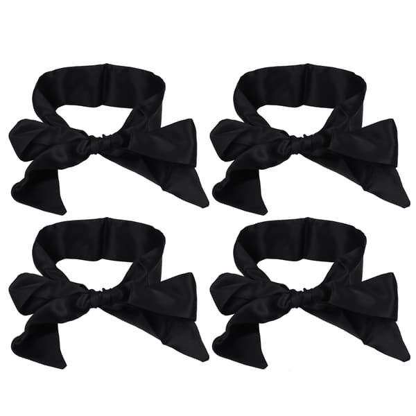 4 stk. silke øyebind for søvn, øyemaske, slips til Valentinsdagsgave 150 cm