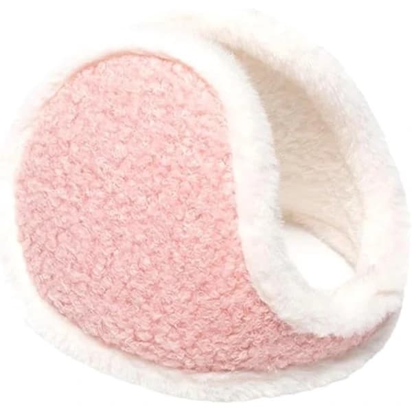 Earmuffs - Windproof and Warm Earmuffs - Extra Thick Earmuffs - Essential Outdoor Winter Items (Pink)
