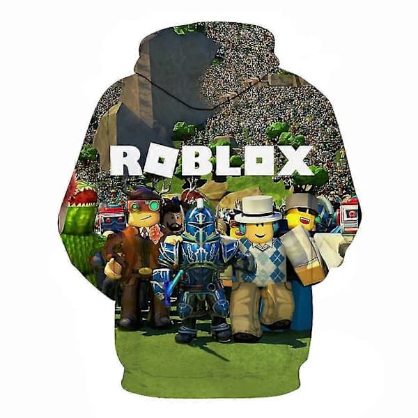 Roblox Gaming Sport Hettegensere for Barn 5-10 År, Gutter og Jenter, Hettegenser, Gave B 6-7 År