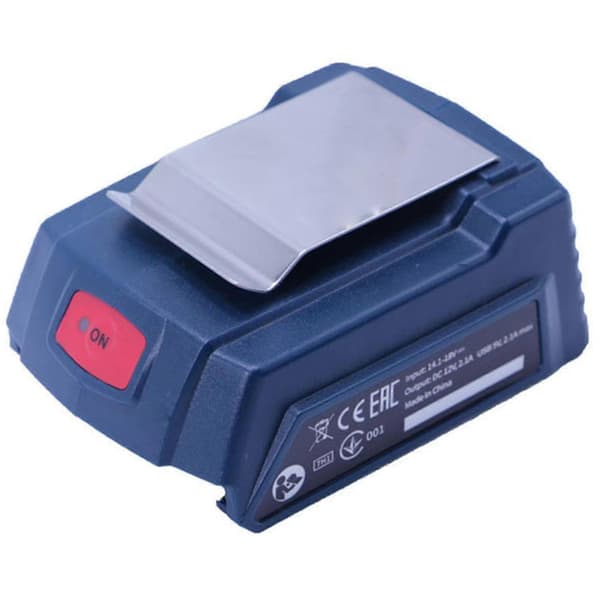 USB-adapter til Bosch GAA18-24 med indikatorlampe til 14,4-18V