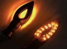 LED-blinklys til motorcykler/knallerter