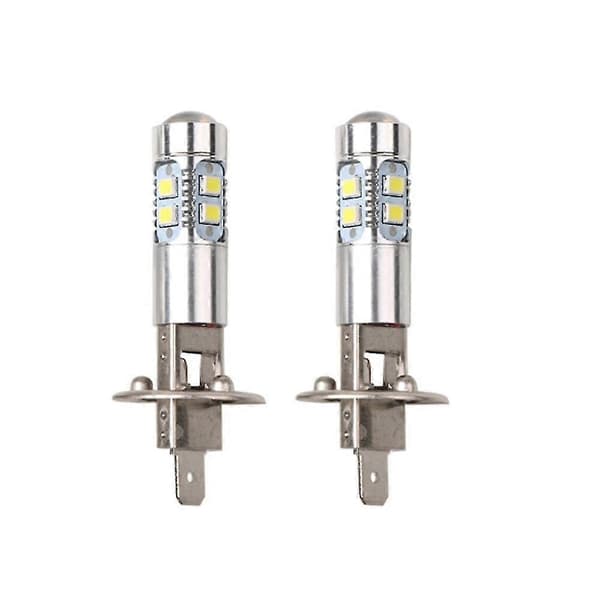 H1 LED Xenon White Canbus Error-Free 6500k Car High Low Headlight Bulbs