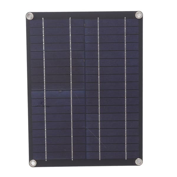 Bærbar solcellepanel, 9,1 x 6,7 tommer, slank design, lett vekt KLB