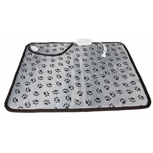 Pet Heating Pad, Heating Mat, Waterproof Heating Blanket, Chew-Proof Steel Cable 45*45cm-FF-