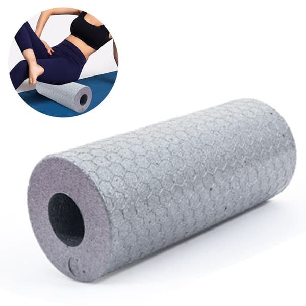 Standard Foam Roller. Original Massage Roller for Fascia Training. Grey