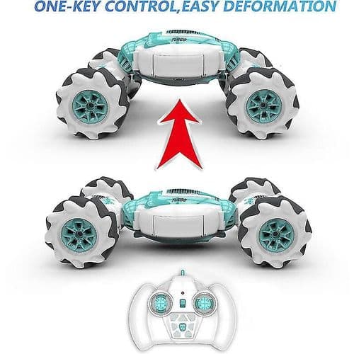 Blå S-012 RC Stuntbil Fjernkontroll Klokke Gester Sensor