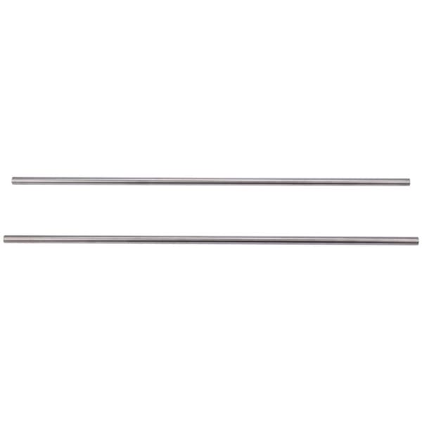 2 st 304 Rostfritt Stål Kapillärrör OD 10mm X 8mm ID Längd 500mm