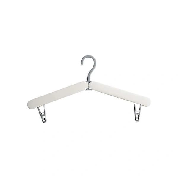 4-pack Folding Hangers - Compact and Portable Clothes Hangers, Essential Travel Accessory