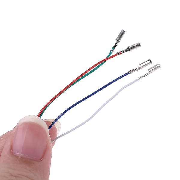 3/4 stk Pickup Phono Kabler Ledninger Hovedkabler til Pladespiller Pickup Headshell