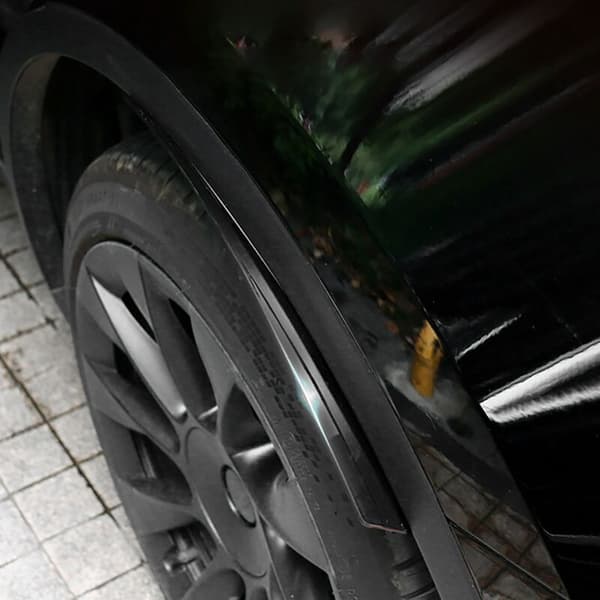 Mud Flaps + Car Protection Wheel Rear Mudguards Mud Flaps Mudguards for Model Y 2021 Matte Black