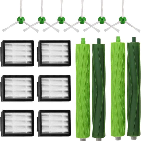 Komplett sett for Roomba E5/i7. Stort erstatningssett for E5 E6 i7 i7+