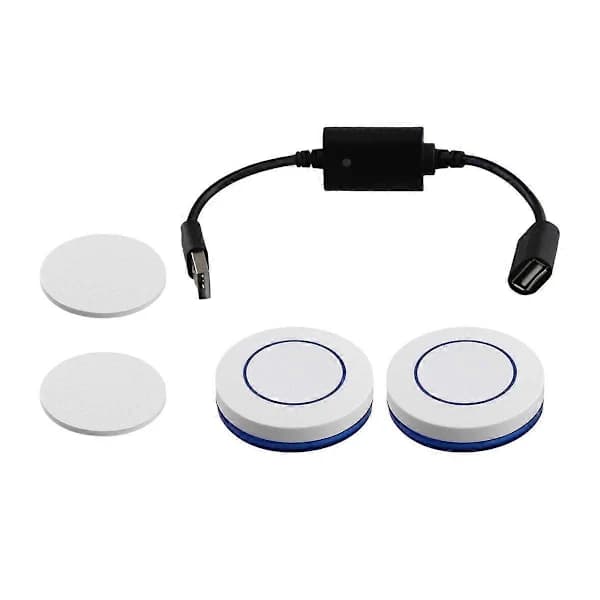 DC 5V Trådløs RF Fjernkontrollbryter Driver PÅ AV for USB LED-lysstripe Leselampe Li