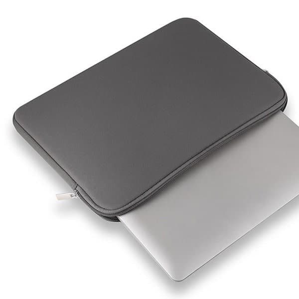 Laptopfodral / Datorväska - Välj storlek Grå 15 tum Grey 15 inch