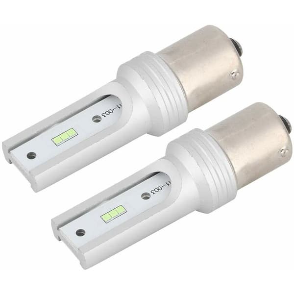 2 stk. 72W 8000K Universelt LED-bilbaklys bremselys baklygte isblå 12-24V