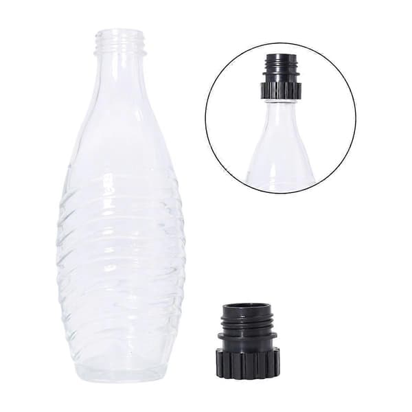 Soodapulloadapteri Terra Soda Steam Makerille ja Sodastreamsin lasipullolle 0.7L, lasipullot Qui