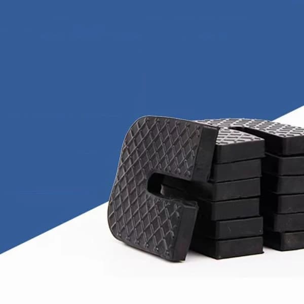 8-pack mekaniska vibrationsdämpande dynor Gummiisolatordyna