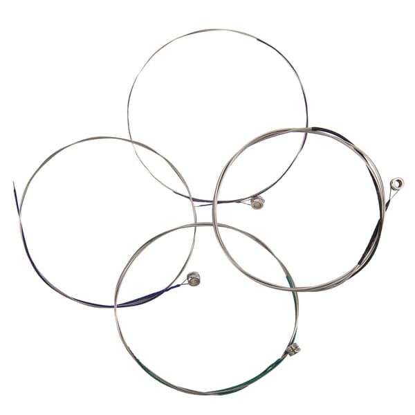 4pcs Violin Strings Set Nickel-Chromium Wound Copper-Nickel Winding Hexagonal Steel Core
