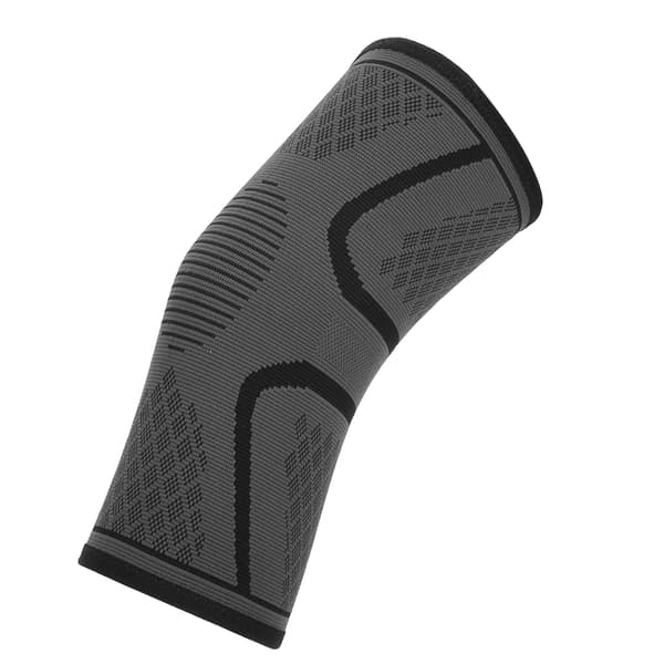 Compression Knee Pad Non-slip Athletic Protective Knee Brace for Cycling Running Black (Protective Knee Pad M)