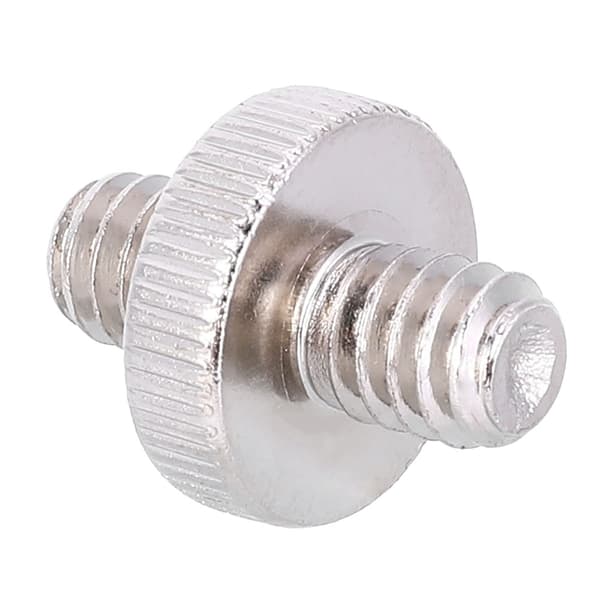 1 pc 1/4\" Male to 1/4\" Male Threaded Screw Conversion Adapter for Camera Tripod Ball Head DSLR