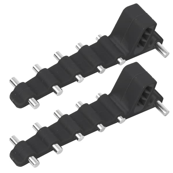 Pair Drone Signal Booster Aluminum Antenna Range Extender Fits for DJI Mavic MINI Remote Control Black