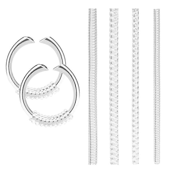 Ring Size Adjuster for Rings, Fits Various Band Widths, Invisible Ring Sizer, Fits Women and Men