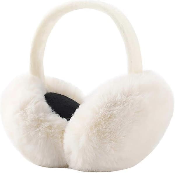 Bløde ørevarmere til kvinder, søde foldbare ørevarmere, bløde varme ørevarmere, unisex stof ørevarmere, perfekt som vintergave