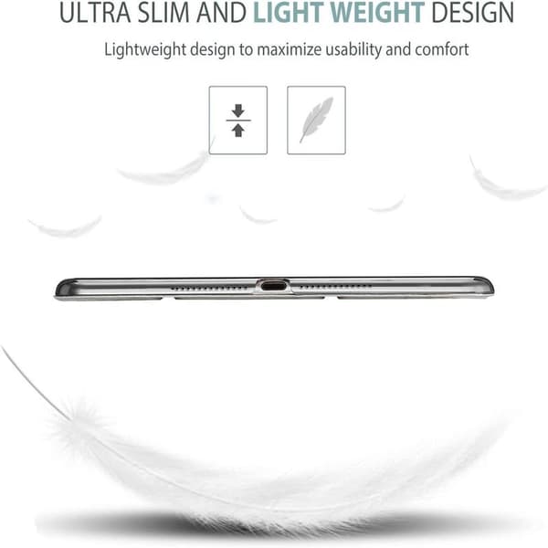 Smart Case for iPad 9.7 inch iPad 6th/5th Generation 2018 2017 (Model: A1893 A1954 A1822 A1823), Ultra-thin Lightweight