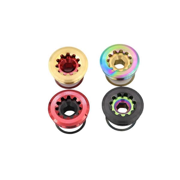 Crank Screw for Bicycle, Crank Bolt for XTR -M9100 Double Bicycle, Crankset Accessories