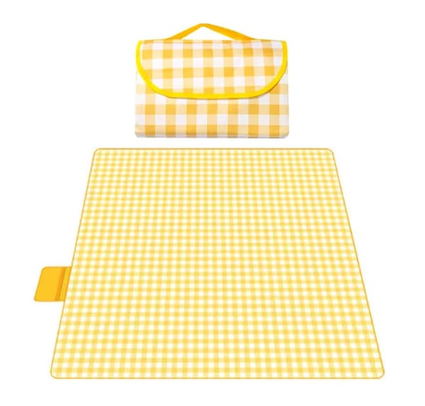 Picknickteppe 100x150 cm, strandteppe, picknickteppe, vaskbart strandmatte, camping, piknik (j-