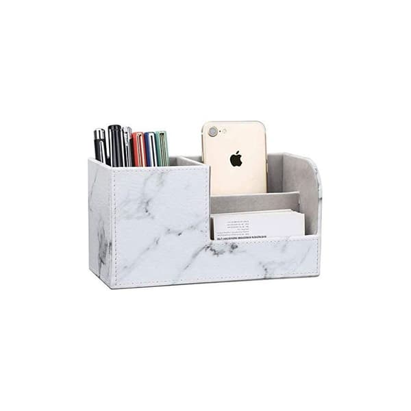 Kontorbord Organizer Arkiveringssystem 3 Oppbevaringsrom PU