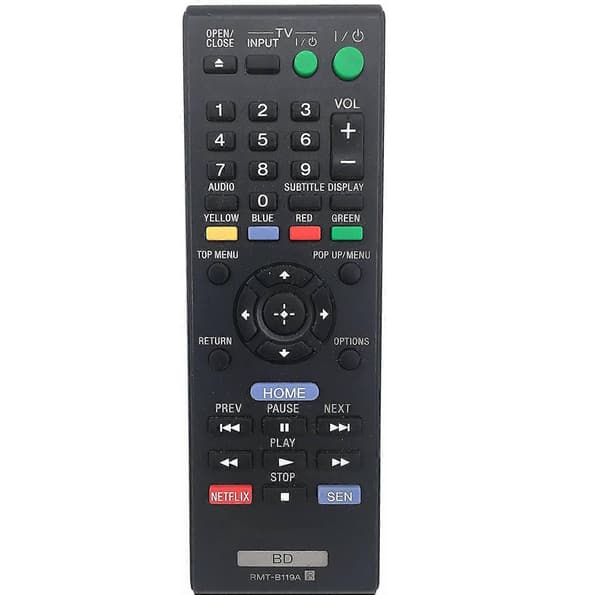 RMT-B119A Fjernkontroll for Sony Blu-ray DVD