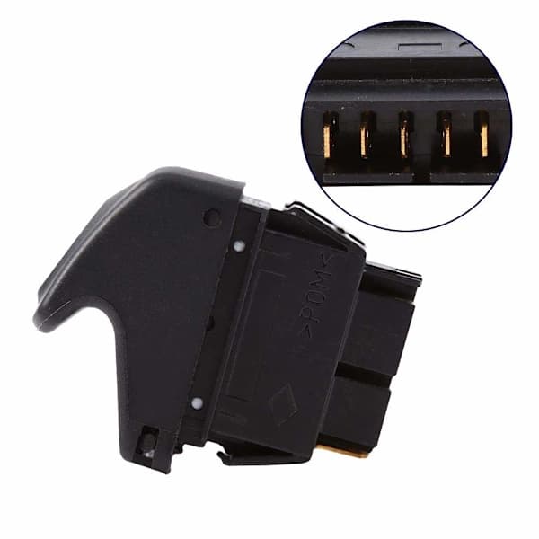 6-pins 12V bilvindusbryter elektrisk vindusbryter strømknapp.
