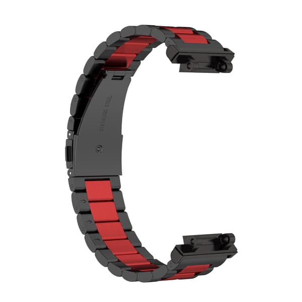 Solid Stainless Steel Bracelet Compatible with Amazfit T-Rex2 Replacement Band Metal Watch Strap