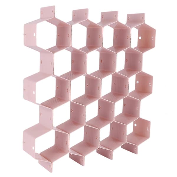 Honeycomb Separator Adjustable Drawer Organizer Divider For Underwear Belt-scarf Socks Organizer (p