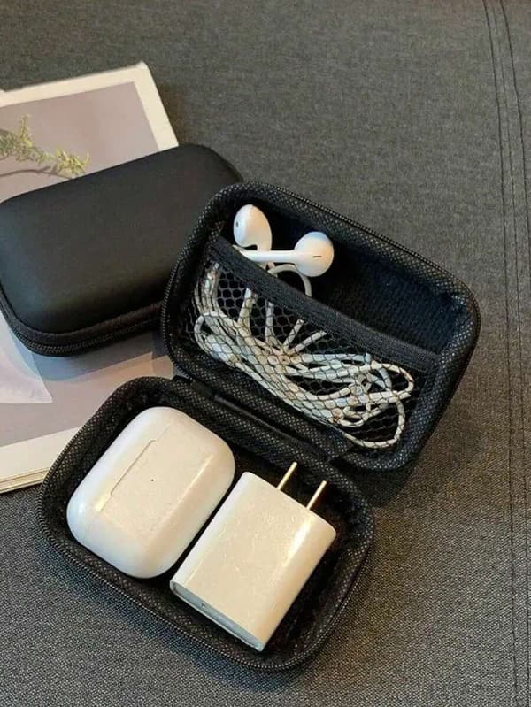 Portable Coin Purse, Headphone Case, Earphone Case, USB Data Cable Storage Box, Storage Bag, Key Bag, Data Cable Charger, Storage Bag