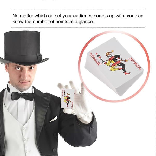 Secret Marked Playing Cards See Through Playing Cards Magic Toys Poker Magic Tricks