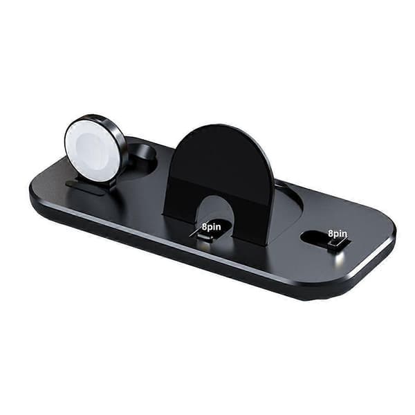 Wireless Charging Station 3-in-1 Foldable Fast Charging Phone Watch Secure Wireless Charger Stand Home Accessory