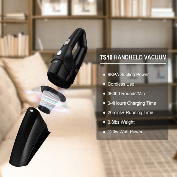 Handheld Vacuum Cleaner, Car Vacuum Cleaner, Cordless Handheld Vacuum Cleaner