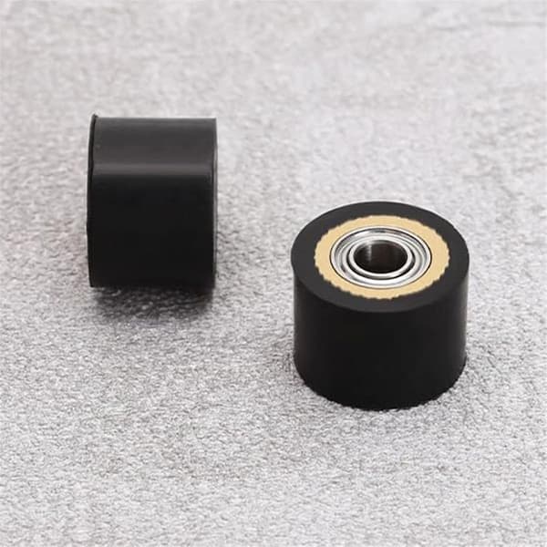 4 stk. klemruller 4x10x14mm plotterfræseruller papirfremføringsruller kompatible med Mimaki CG-serien skæreplotter CG-61 CG130FX